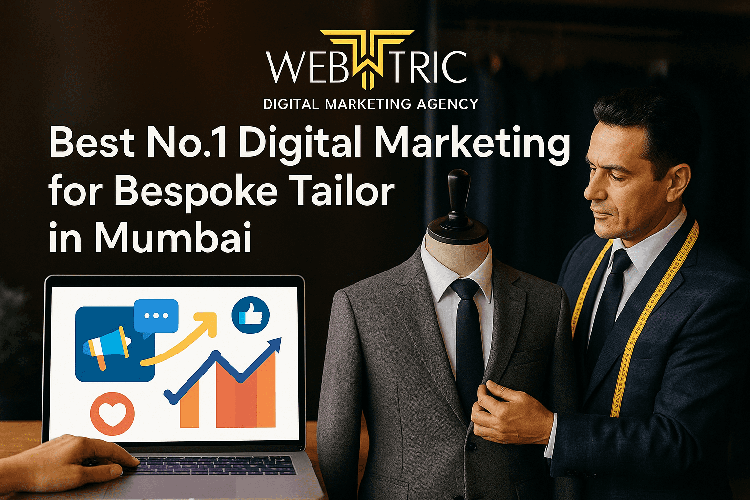 Best No.1 Digital Marketing for Bespoke Tailor in Mumbai
