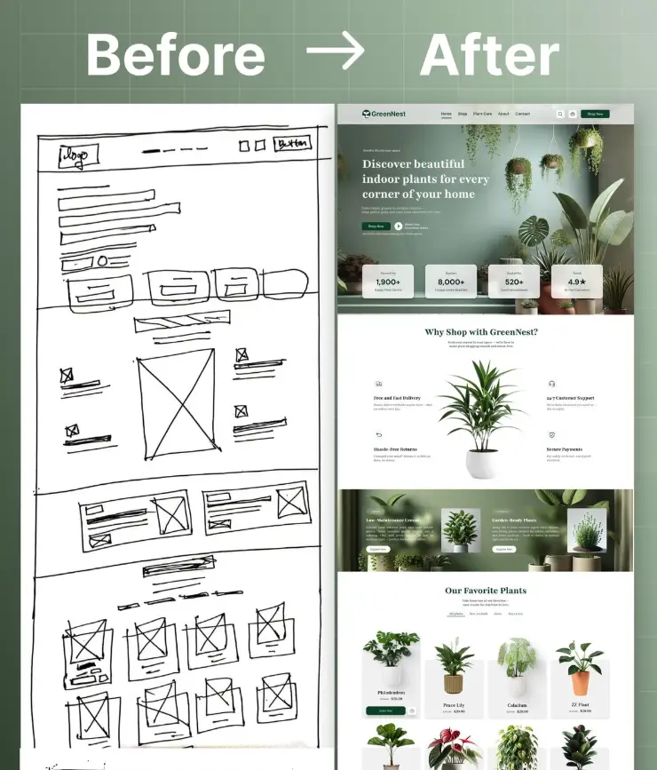 UX design for websites
